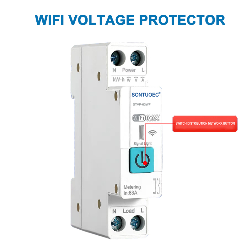 အသိဉာဏ်ရထားလမ်း WiFi ဗို့အားကာကွယ်ပေးသူ