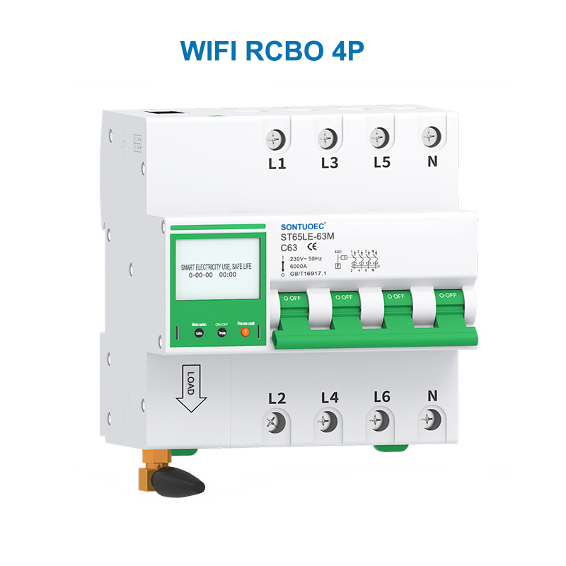iot Indealict circuit breaker wifi mcb rcbo