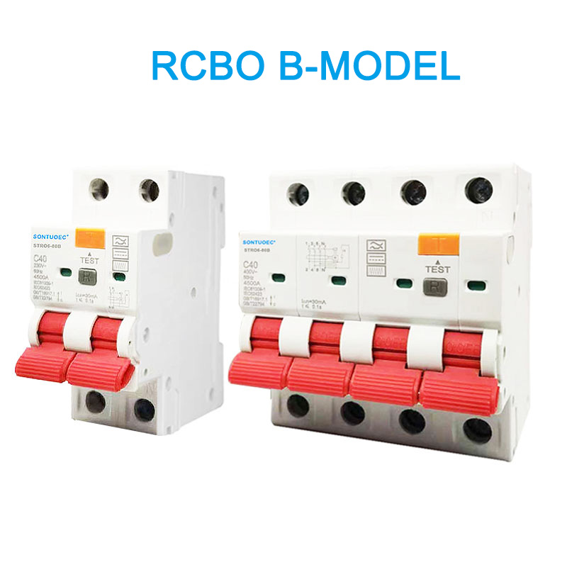 RCBO B MEDL 2P 4P 4P 4P Residual Curric Circuit Breaker