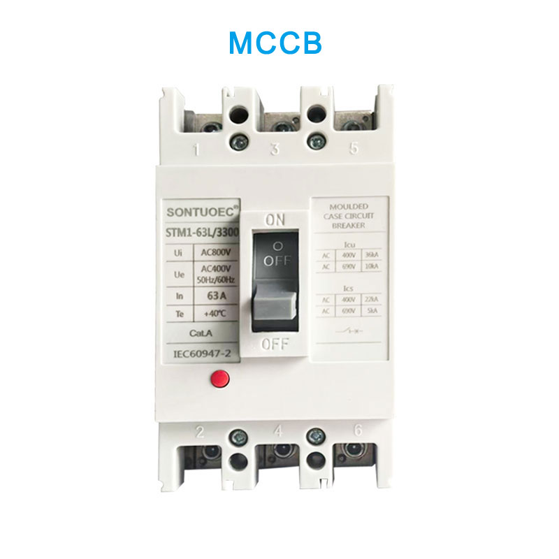 SONTUOEC လျှပ်စစ် Molded Case Circuit Breaker